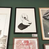 posters-prints, giclee-print, illustrative, monochrome, bodies, cartoons, children, humor, people, black, white, ink, paper, amusing, black-and-white, contemporary-art, danish, decorative, design, faces, modern, modern-art, nordic, scandinavien, sketch, Buy original high quality art. Paintings, drawings, limited edition prints & posters by talented artists.