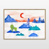 drawings, watercolor-paintings, aesthetic, colorful, family-friendly, figurative, graphical, landscape, animals, botany, nature, wildlife, blue, green, red, ink, paper, watercolor, atmosphere, beautiful, contemporary-art, danish, decorative, design, interior, interior-design, modern, modern-art, mountains, nordic, posters, pretty, scandinavien, water, Buy original high quality art. Paintings, drawings, limited edition prints & posters by talented artists.