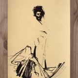 posters-prints, giclee-print, aesthetic, figurative, graphical, portraiture, bodies, movement, people, beige, black, red, ink, paper, abstract-forms, beautiful, contemporary-art, danish, decorative, design, female, interior, interior-design, modern, modern-art, nordic, posters, scandinavien, women, Buy original high quality art. Paintings, drawings, limited edition prints & posters by talented artists.