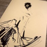 posters-prints, giclee-print, aesthetic, figurative, graphical, portraiture, bodies, movement, people, beige, black, red, ink, paper, abstract-forms, beautiful, contemporary-art, danish, decorative, design, female, interior, interior-design, modern, modern-art, nordic, posters, scandinavien, women, Buy original high quality art. Paintings, drawings, limited edition prints & posters by talented artists.