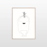 I need to grow up | Posters-prints, Giclee-print | My Buemann | Beauton Art Gallery posters-prints, giclee-print, family-friendly, graphical, monochrome, pop, botany, cartoons, humor, black, white, ink, paper, amusing, black-and-white, contemporary-art, copenhagen, cute, danish, design, interior, interior-design, modern, modern-art, nordic, posters, scandinavien, street-art, Buy original high quality art. Paintings, drawings, limited edition prints & posters by talented artists.