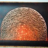 Perpetuum Mobile AP II | Posters-prints, Linocuts, Engravings | Tomasz Winiarski | Beauton Art Gallery posters-prints, linocuts, engravings, abstract, expressive, geometric, graphical, architecture, botany, patterns, black, red, ink, contemporary-art, interior, interior-design, modern, modern-art, Buy original high quality art. Paintings, drawings, limited edition prints & posters by talented artists.