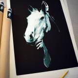art-prints, gliceé, animal, graphical, animals, black, grey, ink, paper, black-and-white, danish, decorative, design, interior, interior-design, nordic, prints, scandinavien, Buy original high quality art. Paintings, drawings, limited edition prints & posters by talented artists.