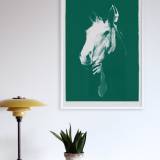 art-prints, gliceé, animal, family-friendly, graphical, animals, wildlife, green, ink, paper, contemporary-art, danish, decorative, design, interior, interior-design, modern, modern-art, nordic, scandinavien, Buy original high quality art. Paintings, drawings, limited edition prints & posters by talented artists.