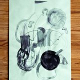 strong and expressive illustrations, talented young artist, online art gallery