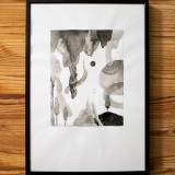drawings, gouache, watercolors, abstract, aesthetic, family-friendly, illustrative, monochrome, botany, patterns, beige, black, white, gouache, ink, paper, watercolor, abstract-forms, beautiful, black-and-white, decorative, design, flowers, interior, interior-design, plants, Buy original high quality art. Paintings, drawings, limited edition prints & posters by talented artists.