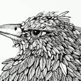 illustration. Expressive modern art. animals. talented artists, online art gallery.