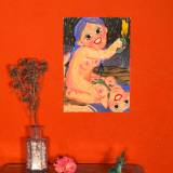 Waxed | Art-prints, Giclee | Marthe Jung | Beauton Art Gallery art-prints, giclee, colorful, figurative, illustrative, portraiture, bodies, humor, moods, nature, religion, wildlife, beige, black, blue, brown, red, paper, oil, amusing, danish, design, erotic, female, feminist, interior, interior-design, nightlife, nordic, nude, scandinavien, sexual, weird, women, Buy original high quality art. Paintings, drawings, limited edition prints & posters by talented artists.