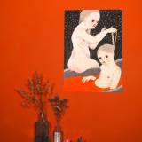 drawings, colorful, expressive, illustrative, portraiture, bodies, moods, nature, sexuality, beige, black, brown, red, paper, oil, contemporary-art, dark, erotic, female, feminist, garden, girls, interior, interior-design, modern, modern-art, night, scandinavien, teenage, women, Buy original high quality art. Paintings, drawings, limited edition prints & posters by talented artists.