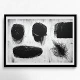 Perpetuum Mobile XXVII | Art-prints, Engravings | Tomasz Winiarski | Beauton Art Gallery art-prints, engravings, abstract, graphical, monochrome, patterns, black, grey, white, ink, paper, abstract-forms, atmosphere, autumn, black-and-white, conceptual, danish, decorative, design, interior, interior-design, nordic, scandinavien, Buy original high quality art. Paintings, drawings, limited edition prints & posters by talented artists.