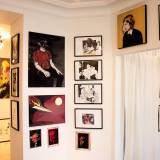 Original drawing by Halfdan Pisket - Beauton Art Gallery - Paintings, drawings, illustraions and art photography. sex mand woman boy looking bed black white strong and expressive art illustrations and drawings, talented Danish illustrator, cartoonist, faverige