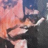 Untitled #18 - 20 x 31 cm. A fine art photograph by Ola Juliussen. interpreted and refined on plywood with acrylic and lacquer Photograph of the main digital collage on the wall, digital printing, Framed digital collage Home Nursing photography, art photography, art photography, fragmentation, dynamics, structures and history. facebook, google, pint residual