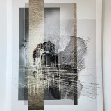 City Frames | Posters-prints | Tina Louise Hunderup | Beauton Art Gallery posters-prints, abstract, aesthetic, graphical, architecture, black, brown, gold, grey, white, acrylic, ink, paper, photographs, abstract-forms, architectural, decorative, design, interior, interior-design, pretty, Buy original high quality art. Paintings, drawings, limited edition prints & posters by talented artists.