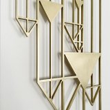 sculptures, abstract, aesthetic, geometric, graphical, minimalistic, architecture, gold, other-mediums, abstract-forms, architectural, beautiful, decorative, design, interior, interior-design, room, shapes, Buy original high quality art. Paintings, drawings, limited edition prints & posters by talented artists.