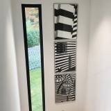 Khan Asad Pasha II - 70 x 100 cm. Limited edition linocut print by Marta Banaszak KHAN ASAD PASHA II linocut_private collection