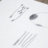 drawings, family-friendly, illustrative, everyday life, black, white, paper, pencils, amusing, black-and-white, bright, cute, female, sketch, tranquil, vertical, Buy original high quality art. Paintings, drawings, limited edition prints & posters by talented artists.