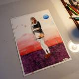 Strong and expressive art illustrations and drawings, talented Danish illustrator, cartoonist, faverige