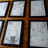 drawings, figurative, illustrative, portraiture, bodies, cartoons, everyday life, sexuality, black, white, paper, marker, erotic, nude, sexual, sketch, Buy original high quality art. Paintings, drawings, limited edition prints & posters by talented artists.