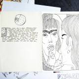 The Locksmith Files II | Drawings | Halfdan Pisket | Beauton Art Gallery drawings, figurative, illustrative, monochrome, portraiture, bodies, everyday life, people, sexuality, black, white, paper, marker, faces, Buy original high quality art. Paintings, drawings, limited edition prints & posters by talented artists.