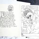 The Locksmith Files IX | Drawings | Halfdan Pisket | Beauton Art Gallery drawings, figurative, graphical, illustrative, portraiture, bodies, cartoons, people, black, white, artliner, paper, men, sketch, Buy original high quality art. Paintings, drawings, limited edition prints & posters by talented artists.