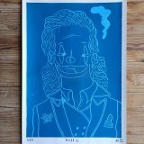 posters-prints, giclee-print, figurative, graphical, illustrative, pop, portraiture, bodies, cartoons, humor, people, blue, turquoise, ink, paper, amusing, cigarettes, contemporary-art, danish, decorative, design, interior, interior-design, modern, modern-art, nordic, posters, prints, scandinavien, Buy original high quality art. Paintings, drawings, limited edition prints & posters by talented artists.