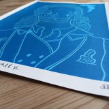 posters-prints, giclee-print, figurative, graphical, illustrative, pop, portraiture, bodies, cartoons, humor, people, blue, turquoise, ink, paper, amusing, cigarettes, contemporary-art, danish, decorative, design, interior, interior-design, modern, modern-art, nordic, posters, prints, scandinavien, Buy original high quality art. Paintings, drawings, limited edition prints & posters by talented artists.