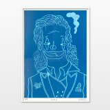 posters-prints, giclee-print, figurative, graphical, illustrative, pop, portraiture, bodies, cartoons, humor, people, blue, turquoise, ink, paper, amusing, cigarettes, contemporary-art, danish, decorative, design, interior, interior-design, modern, modern-art, nordic, posters, prints, scandinavien, Buy original high quality art. Paintings, drawings, limited edition prints & posters by talented artists.