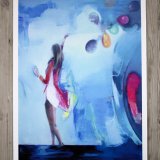 Freedom | Posters-prints, Giclee-print | Marck Fink | Beauton Art Gallery posters-prints, giclee-print, colorful, family-friendly, figurative, illustrative, pop, bodies, movement, people, sky, blue, red, paper, contemporary-art, danish, design, female, interior, interior-design, modern, modern-art, nordic, party, posters, scandinavien, women, Buy original high quality art. Paintings, drawings, limited edition prints & posters by talented artists.