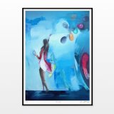 Freedom | Posters-prints, Giclee-print | Marck Fink | Beauton Art Gallery posters-prints, giclee-print, colorful, family-friendly, figurative, illustrative, pop, bodies, movement, people, sky, blue, red, paper, contemporary-art, danish, design, female, interior, interior-design, modern, modern-art, nordic, party, posters, scandinavien, women, Buy original high quality art. Paintings, drawings, limited edition prints & posters by talented artists.