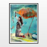 posters-prints, giclee-print, aesthetic, colorful, figurative, graphical, landscape, portraiture, bodies, nature, oceans, people, sky, gold, green, orange, turquoise, yellow, ink, beach, beautiful, danish, decorative, design, female, interior, interior-design, modern, modern-art, nordic, plants, posters, pretty, scandinavien, women, Buy original high quality art. Paintings, drawings, limited edition prints & posters by talented artists.