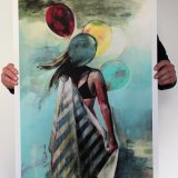 posters-prints, giclee-print, aesthetic, colorful, figurative, graphical, landscape, portraiture, bodies, botany, nature, oceans, people, sky, blue, green, turquoise, yellow, ink, paper, beach, beautiful, contemporary-art, danish, female, flowers, interior, interior-design, modern, modern-art, nordic, posters, pretty, prints, women, Buy original high quality art. Paintings, drawings, limited edition prints & posters by talented artists.