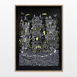 posters-prints, serigraphs, aesthetic, family-friendly, figurative, graphical, landscape, architecture, cartoons, moods, nature, oceans, sailing, transportation, black, white, yellow, acrylic, paper, beautiful, boats, buildings, contemporary-art, danish, decorative, design, modern, modern-art, nordic, party, posters, pretty, prints, scandinavien, sea, Buy original high quality art. Paintings, drawings, limited edition prints & posters by talented artists.