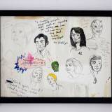 strong and expressive illustrations, talented young artist, online art gallery