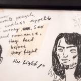 strong and expressive illustrations, talented young artist, online art gallery