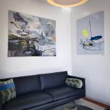 paintings, abstract, aesthetic, bodies, people, religion, sky, blue, grey, yellow, acrylic, cotton-canvas, abstract-forms, contemporary-art, copenhagen, danish, decorative, design, interior, interior-design, modern, modern-art, nordic, scandinavien, symbolic, Buy original high quality art. Paintings, drawings, limited edition prints & posters by talented artists.