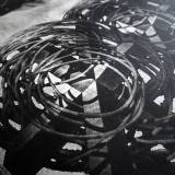 Perpetuum Mobile LXXVII | Art-prints, Engravings | Tomasz Winiarski | Beauton Art Gallery art-prints, engravings, abstract, graphical, monochrome, patterns, black, grey, white, ink, paper, abstract-forms, architectural, black-and-white, conceptual, decorative, interior, interior-design, Buy original high quality art. Paintings, drawings, limited edition prints & posters by talented artists.