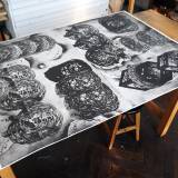 Perpetuum Mobile LXXVII | Art-prints, Engravings | Tomasz Winiarski | Beauton Art Gallery art-prints, engravings, abstract, graphical, monochrome, patterns, black, grey, white, ink, paper, abstract-forms, architectural, black-and-white, conceptual, decorative, interior, interior-design, Buy original high quality art. Paintings, drawings, limited edition prints & posters by talented artists.