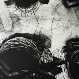 art-prints, engravings, abstract, graphical, monochrome, movement, patterns, black, grey, white, ink, paper, abstract-forms, atmosphere, black-and-white, conceptual, danish, decorative, design, interior, interior-design, nordic, scandinavien, Buy original high quality art. Paintings, drawings, limited edition prints & posters by talented artists.