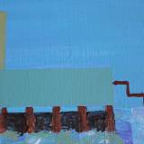 paintings, aesthetic, graphical, landscape, architecture, nature, sky, blue, brown, turquoise, acrylic, cotton-canvas, architectural, atmosphere, copenhagen, cubes, danish, decorative, interior, interior-design, nordic, scandinavien, scenery, trees, vivid, water, Buy original high quality art. Paintings, drawings, limited edition prints & posters by talented artists.