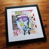 drawings, colorful, illustrative, pop, cartoons, typography, black, purple, red, paper, marker, pencils, amusing, bright, contemporary-art, danish, design, interior, interior-design, love, men, modern, modern-art, nordic, pop-art, scandinavien, sketch, square, street-art, vivid, words, Buy original high quality art. Paintings, drawings, limited edition prints & posters by talented artists.