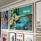 posters-prints, giclee-print, aesthetic, colorful, graphical, illustrative, pop, portraiture, bodies, botany, oceans, blue, green, turquoise, ink, paper, beach, beautiful, contemporary-art, danish, decorative, interior, interior-design, modern, modern-art, nordic, pretty, sailboat, scandinavien, summer, Buy original high quality art. Paintings, drawings, limited edition prints & posters by talented artists.
