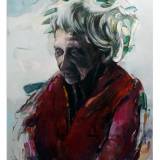 paintings, expressive, figurative, portraiture, surrealistic, bodies, everyday life, moods, people, beige, turquoise, white, acrylic, charcoal, cotton-canvas, oil, beautiful, bright, contemporary-art, copenhagen, danish, expressionism, eyes, faces, love, modern, modern-art, nordic, scandinavien, symbolic, tranquil, women, Buy original high quality art. Paintings, drawings, limited edition prints & posters by talented artists.