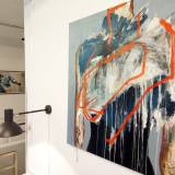 Forward III | Paintings | Rose Marie Brøgger | Beauton Art Gallery paintings, colorful, expressive, figurative, bodies, people, blue, brown, orange, acrylic, cotton-canvas, abstract-forms, contemporary-art, copenhagen, danish, decorative, design, interior, interior-design, modern, modern-art, nordic, scandinavien, Buy original high quality art. Paintings, drawings, limited edition prints & posters by talented artists.