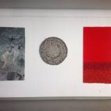 sculptures, aesthetic, graphical, patterns, blue, grey, red, turquoise, other-mediums, copenhagen, danish, decorative, design, flowers, interior, interior-design, nordic, scandinavien, vivid, Buy original high quality art. Paintings, drawings, limited edition prints & posters by talented artists.