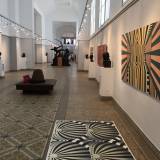 Mihrab II - 70 x 100 cm. Limited edition linocut print by Marta Banaszak MIHRAB II linocut_exhibition