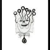 original punk drawings, vulgar drawing, fantastic illustration. illustration. expressive modern art. talented artists, online art gallery