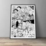 art-prints, gliceé, animal, graphical, illustrative, monochrome, portraiture, surrealistic, bodies, cartoons, humor, movement, wildlife, black, white, ink, paper, abstract-forms, amusing, atmosphere, black-and-white, contemporary-art, danish, interior, interior-design, modern, modern-art, nordic, posters, prints, Buy original high quality art. Paintings, drawings, limited edition prints & posters by talented artists.