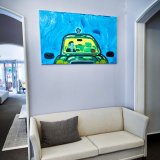 paintings, colorful, figurative, pop, bodies, cartoons, everyday life, movement, patterns, sky, blue, turquoise, yellow, flax-canvas, oil, amusing, beautiful, contemporary-art, copenhagen, decorative, design, faces, interior, interior-design, modern, modern-art, nordic, pop-art, Buy original high quality art. Paintings, drawings, limited edition prints & posters by talented artists.