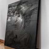 paintings, abstract, aesthetic, expressive, monochrome, botany, patterns, black, acrylic, oil, other-mediums, beautiful, black-and-white, contemporary-art, decorative, design, expressionism, interior, interior-design, modern, modern-art, square, Buy original high quality art. Paintings, drawings, limited edition prints & posters by talented artists.