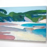 paintings, aesthetic, colorful, expressive, landscape, botany, moods, nature, oceans, sky, blue, green, pastel, turquoise, flax-canvas, oil, beautiful, contemporary-art, decorative, design, interior, interior-design, modern, modern-art, Buy original high quality art. Paintings, drawings, limited edition prints & posters by talented artists.